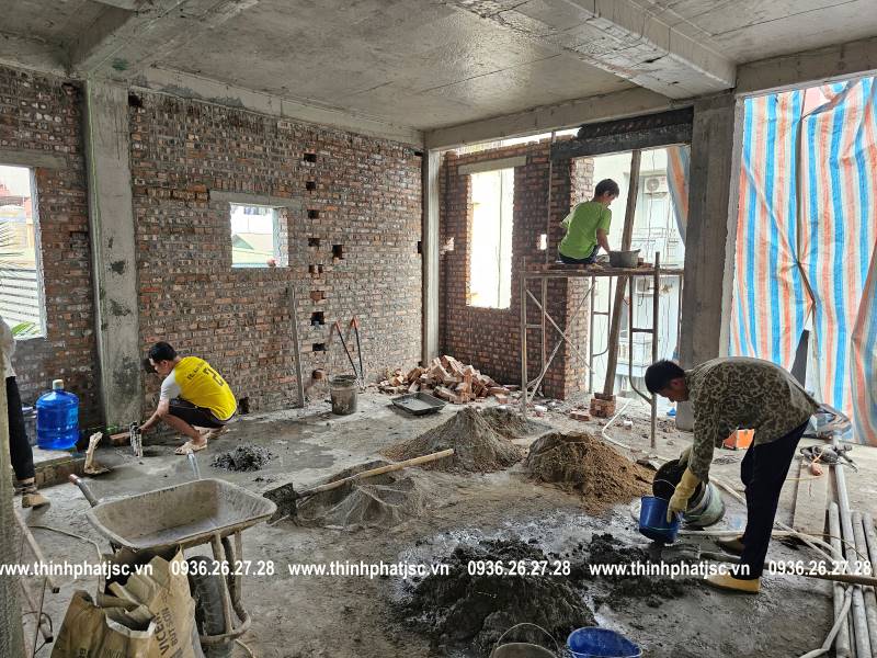 xây nhà trọn gói tại quận Hà Đông - anh Minh 2022