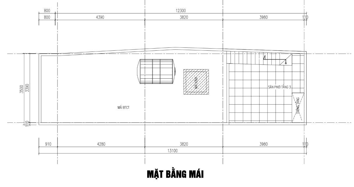 thiết kế nhà phố 3 tầng 43m2