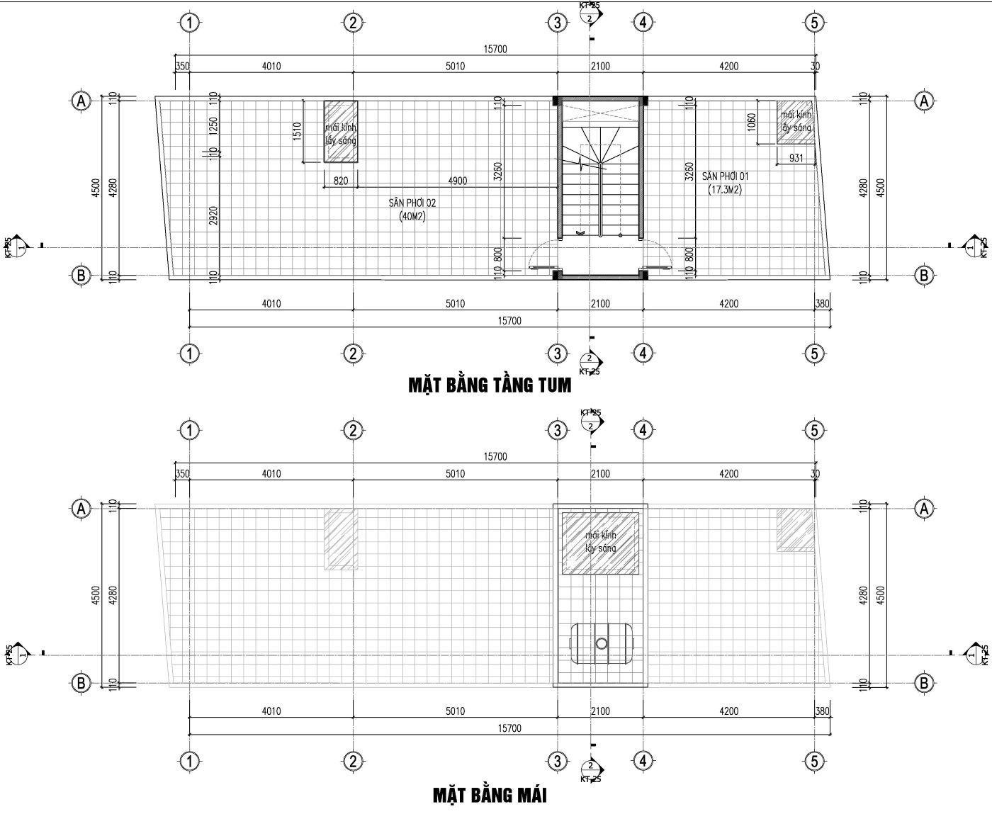 bản vẽ nhà trọ cho thuê 70m2
